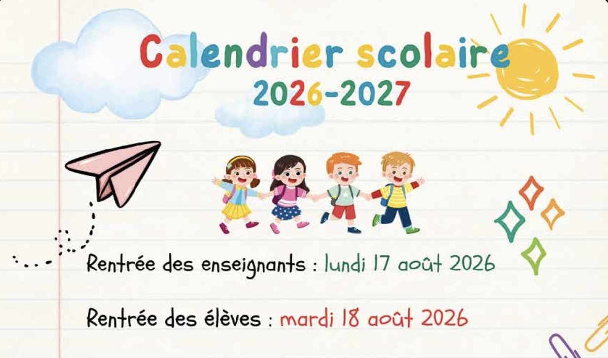 Calendrier scolaire